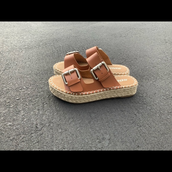 Tan Amette Buckle Slip On Espadrille - Picture 5 of 6